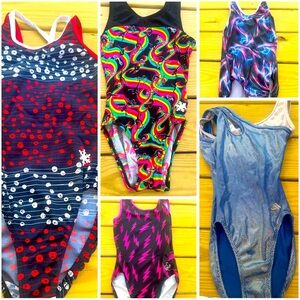 Sold on cross post AXS gymnastics leotards